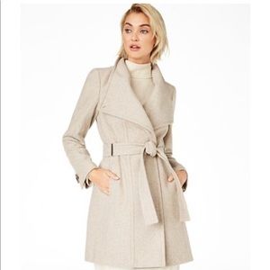 Calvin Klein Belted Toggle Wrap Coat